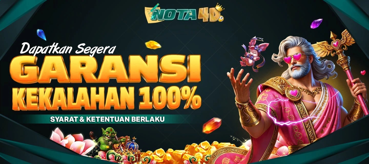 GARANSI KEKALAHAN 100%